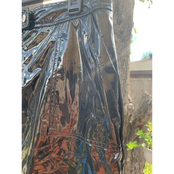 Shinestar NWT Women's Black Patton Mini Skirt - Sz Large - Picture 2 of 8